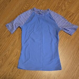 Short Sleeve Rashguard Swim Top